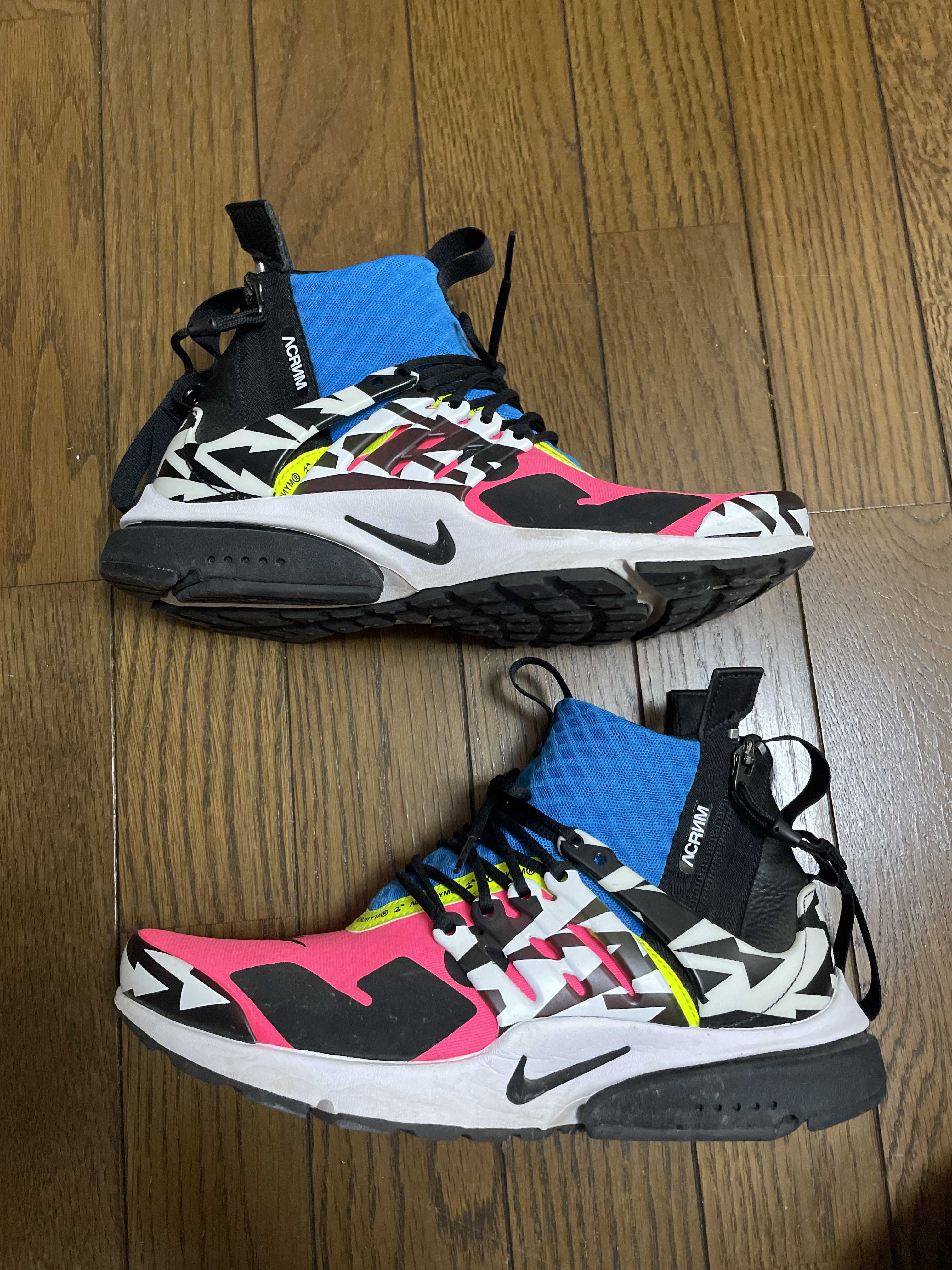 ACRONYM × Nike Air Presto Mid "Hyper Pink"