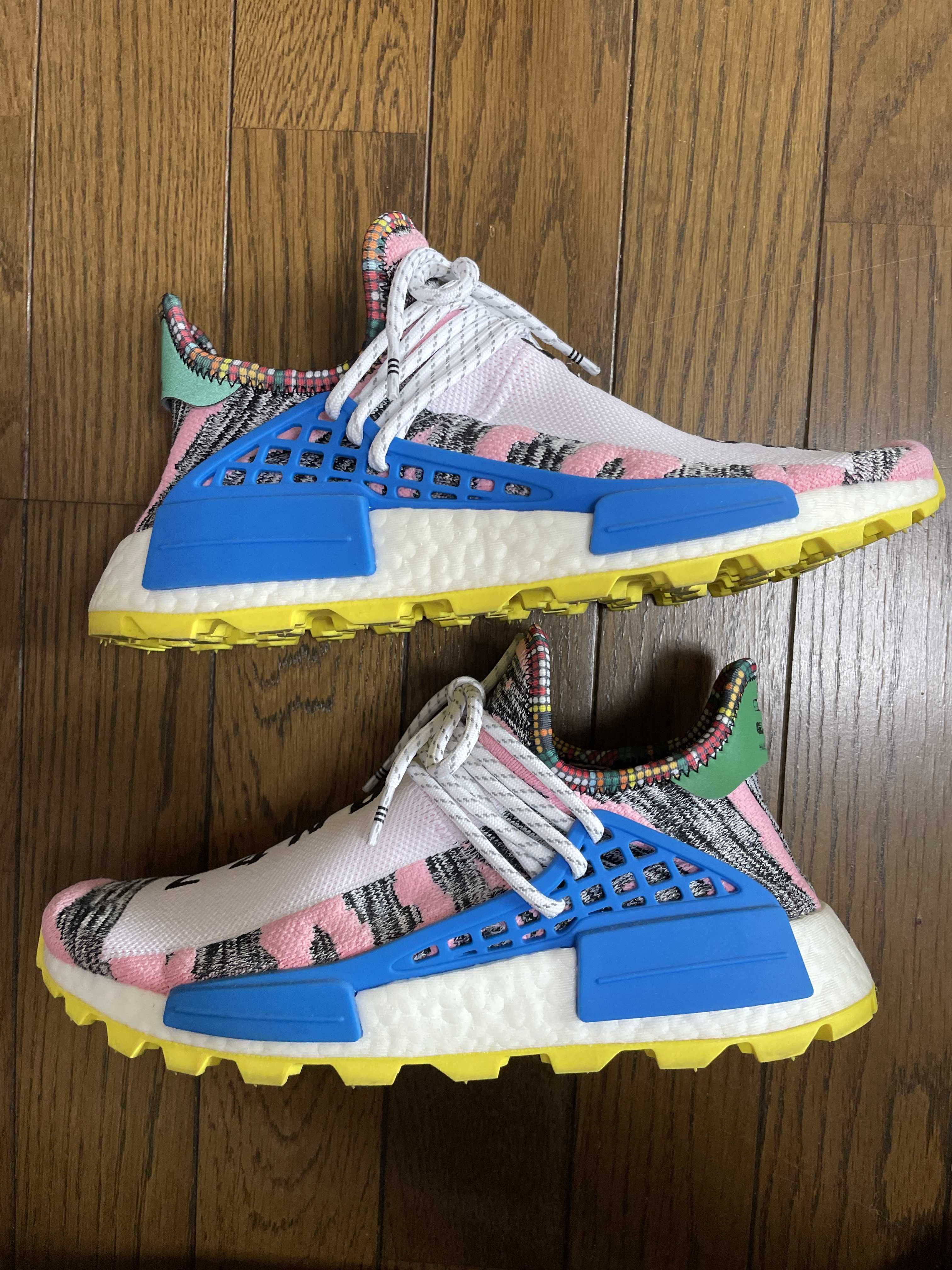 Pharrell Williams × adidas NMD HU SOLAR PACK "ORANGE"