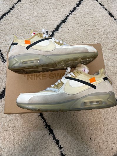 Off-White × Nike Air Max 90 "The 10/Sail"