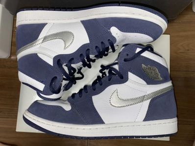 Nike Air Jordan 1 High OG CO.JP "White/Midnight Navy" (2020)(ブリーフケースなし)