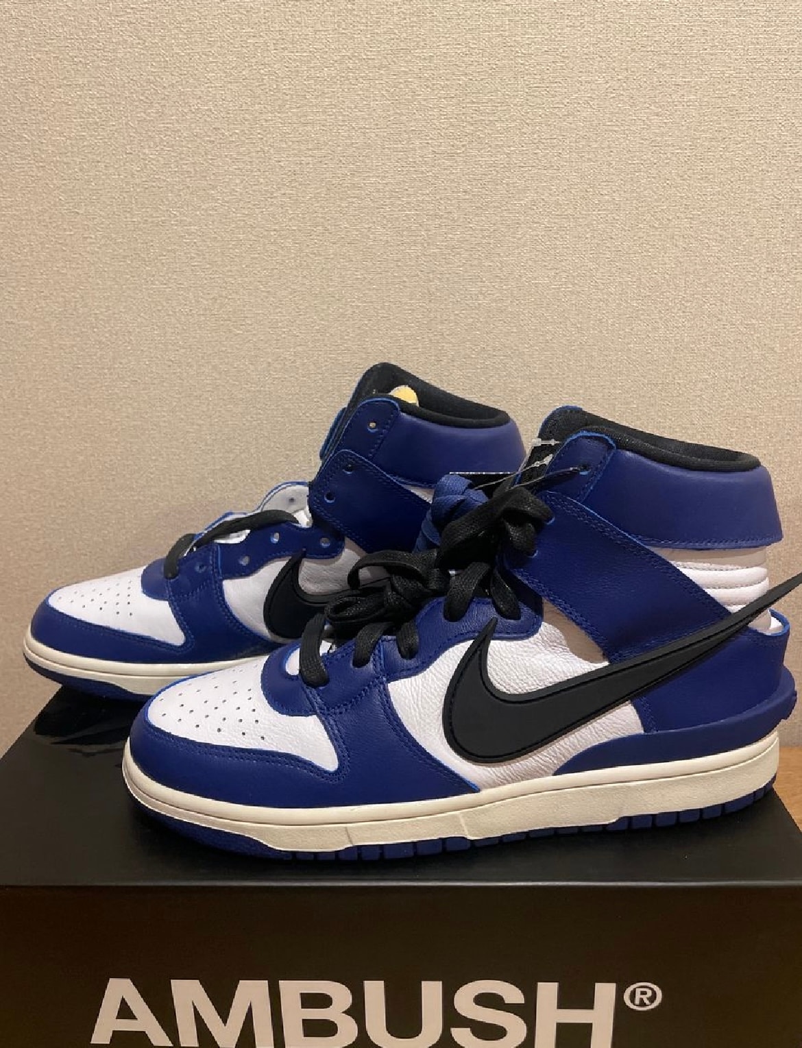 AMBUSH × NIKE DUNK HIGH "DEEP ROYAL"