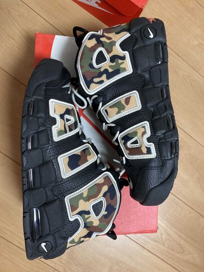 NIKE AIR MORE UPTEMPO "BLACK CAMO"