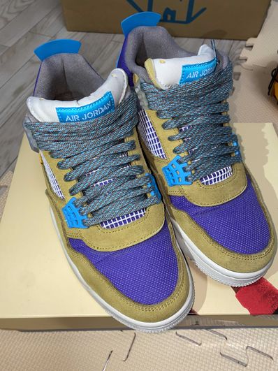 Union × Nike Air Jordan 4 SP "Desert Moss"