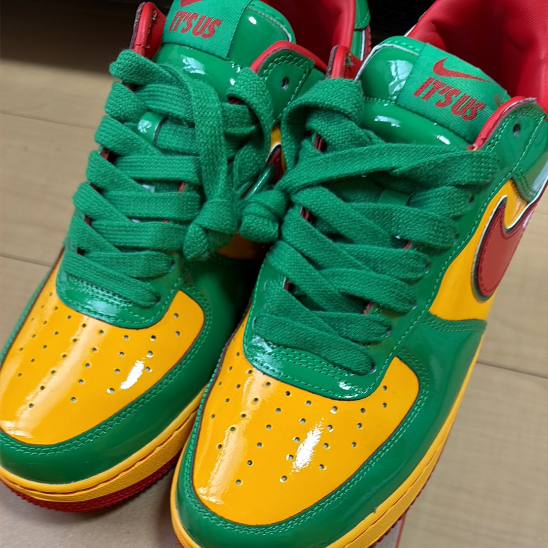 リルヨッティ × ナイキ アスフォース1 (エアフォース1) ロー "ラッキーグリーン"