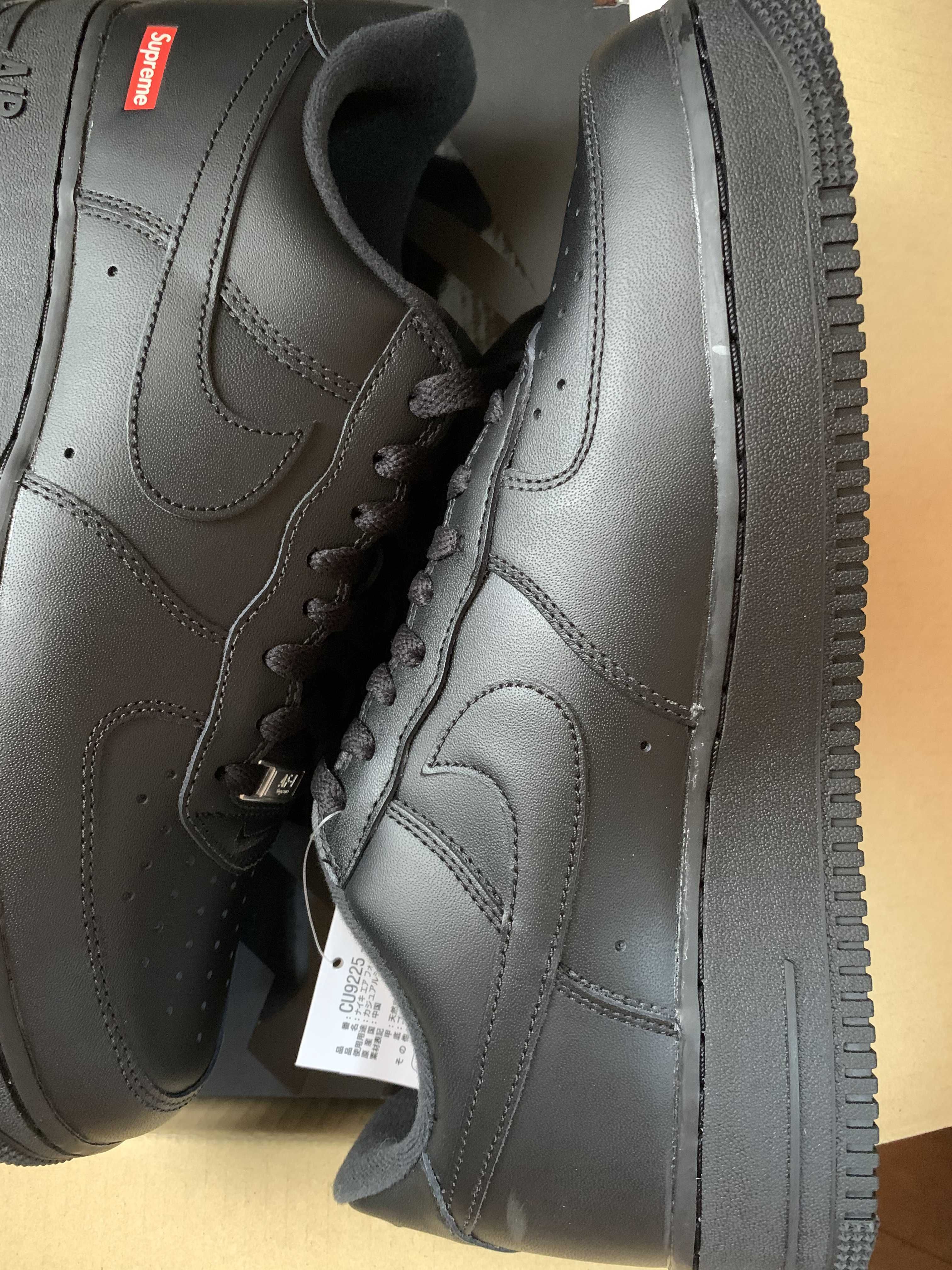 Supreme × Nike Air Force 1 Low "Black"