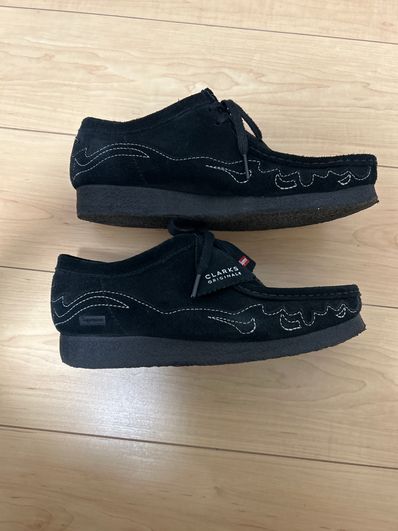 Supreme × Clarks Wallabee "Black"