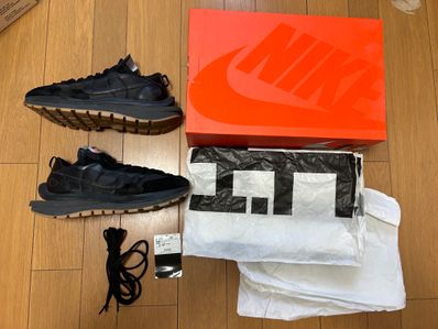 sacai × Nike VaporWaffle "Black Gum"