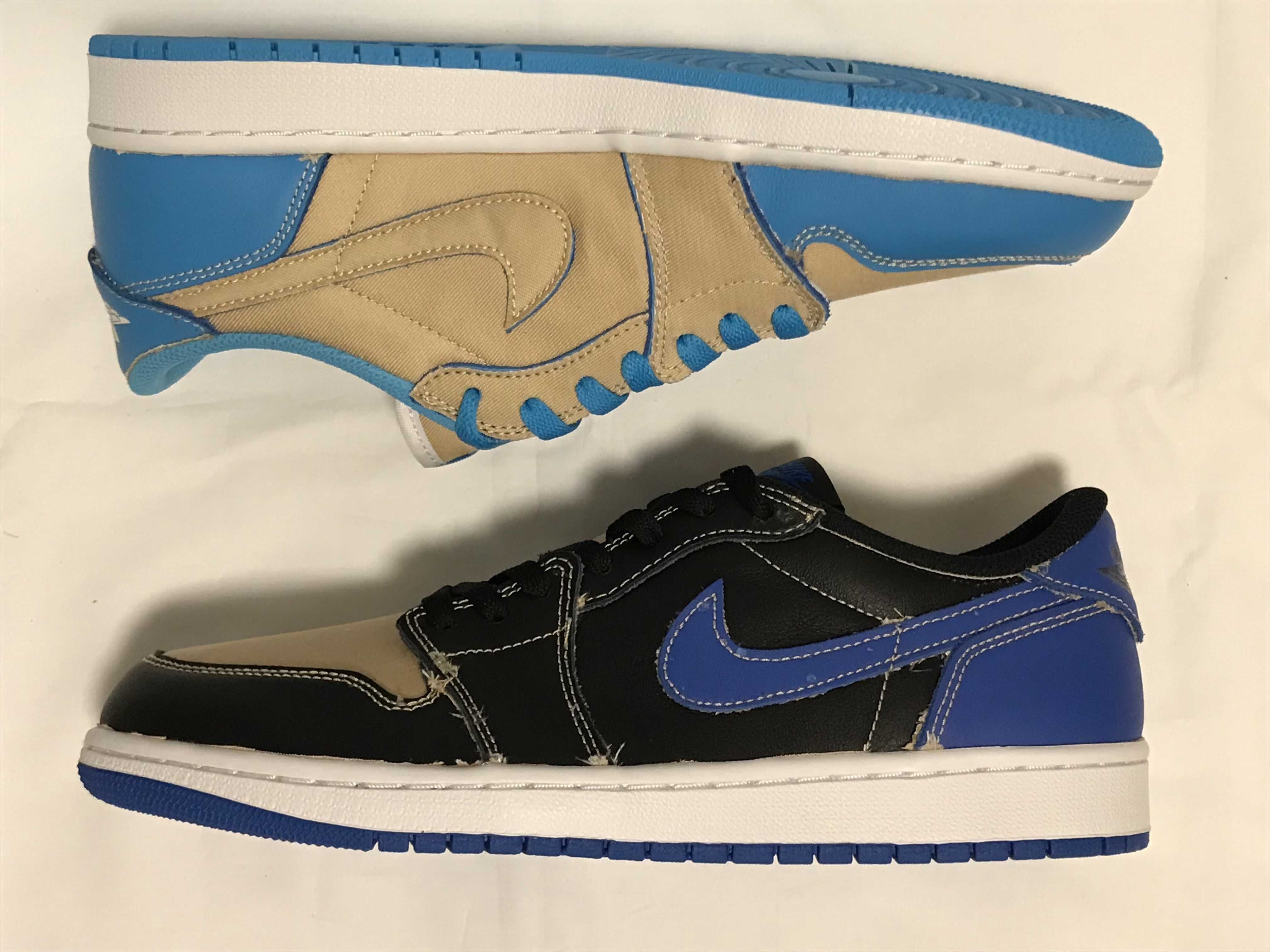 Nike SB Air Jordan 1 Low "Desert Ore/Royal Blue" 