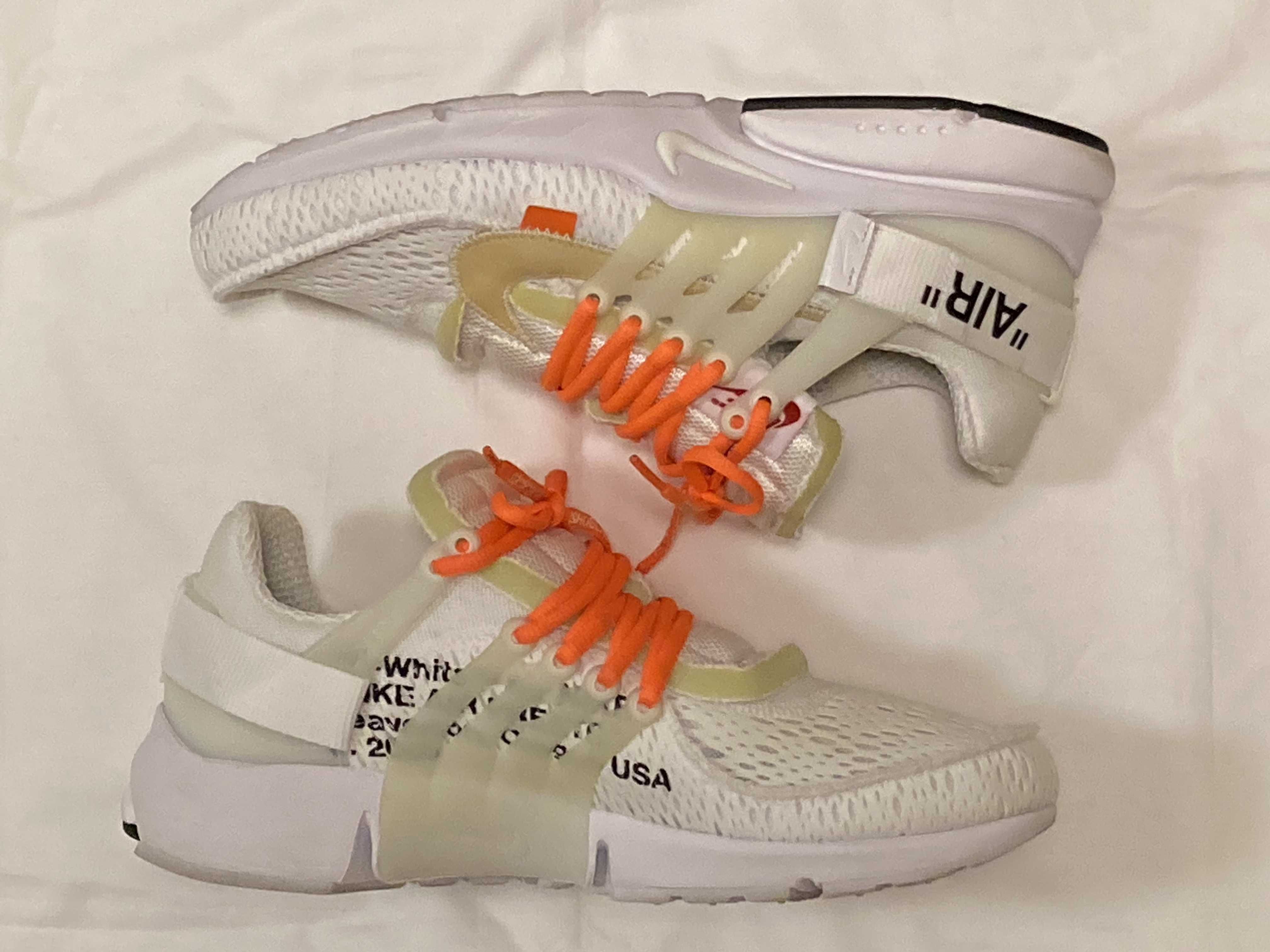 Off-White × Nike Air Presto "White/Black/Cone"