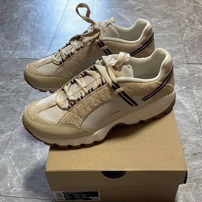 Jacquemus × Nike Women's Air Humara LX "Light Bone and Gold"