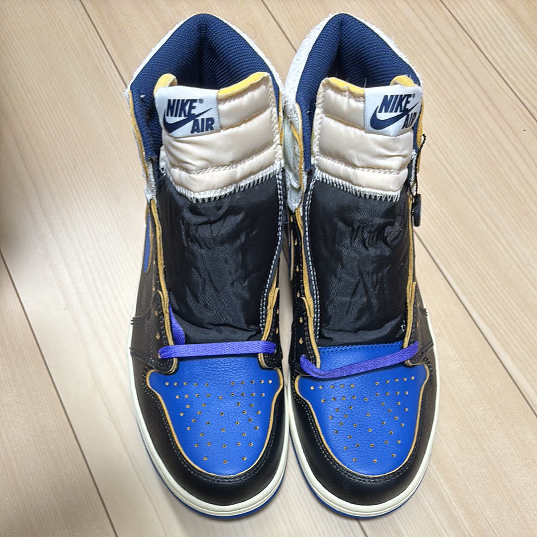 fragment design × UNION × Nike Air Jordan 1 High OG "Sport Royal"