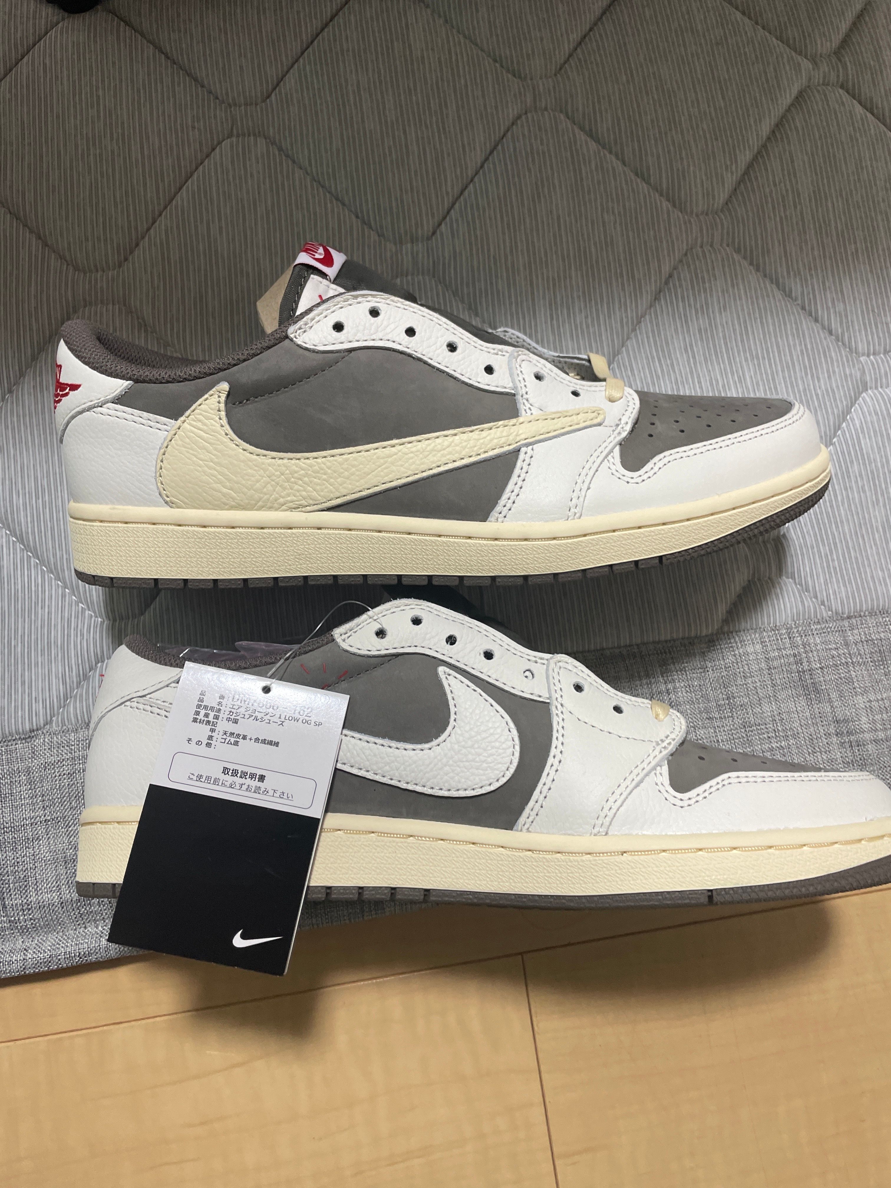Travis Scott × Nike Air Jordan 1 Low OG SP "Reverse Mocha/Sail and Ridgerock"