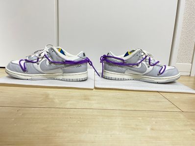 Off-White × Nike Dunk Low "Sail/Neutral Gray"