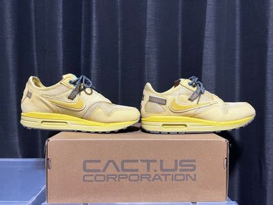 Travis Scott × Nike Air Max 1 "CACT.US Gold"