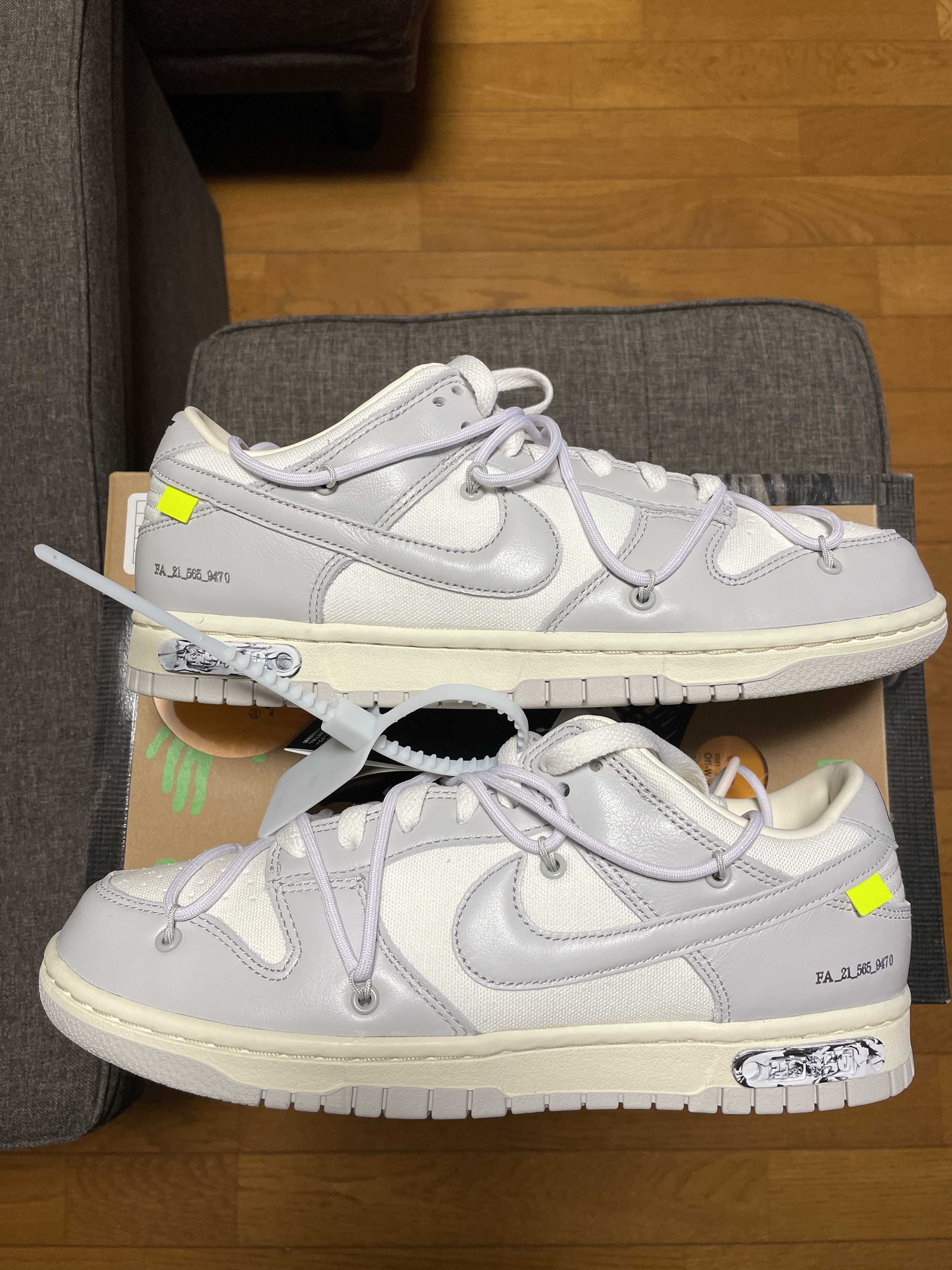 Off-White × Nike Dunk Low 1 of 50 "Lot.49"