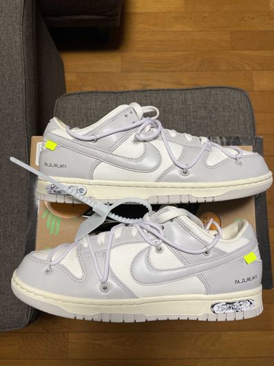Off-White × Nike Dunk Low 1 of 50 "Lot.49"
