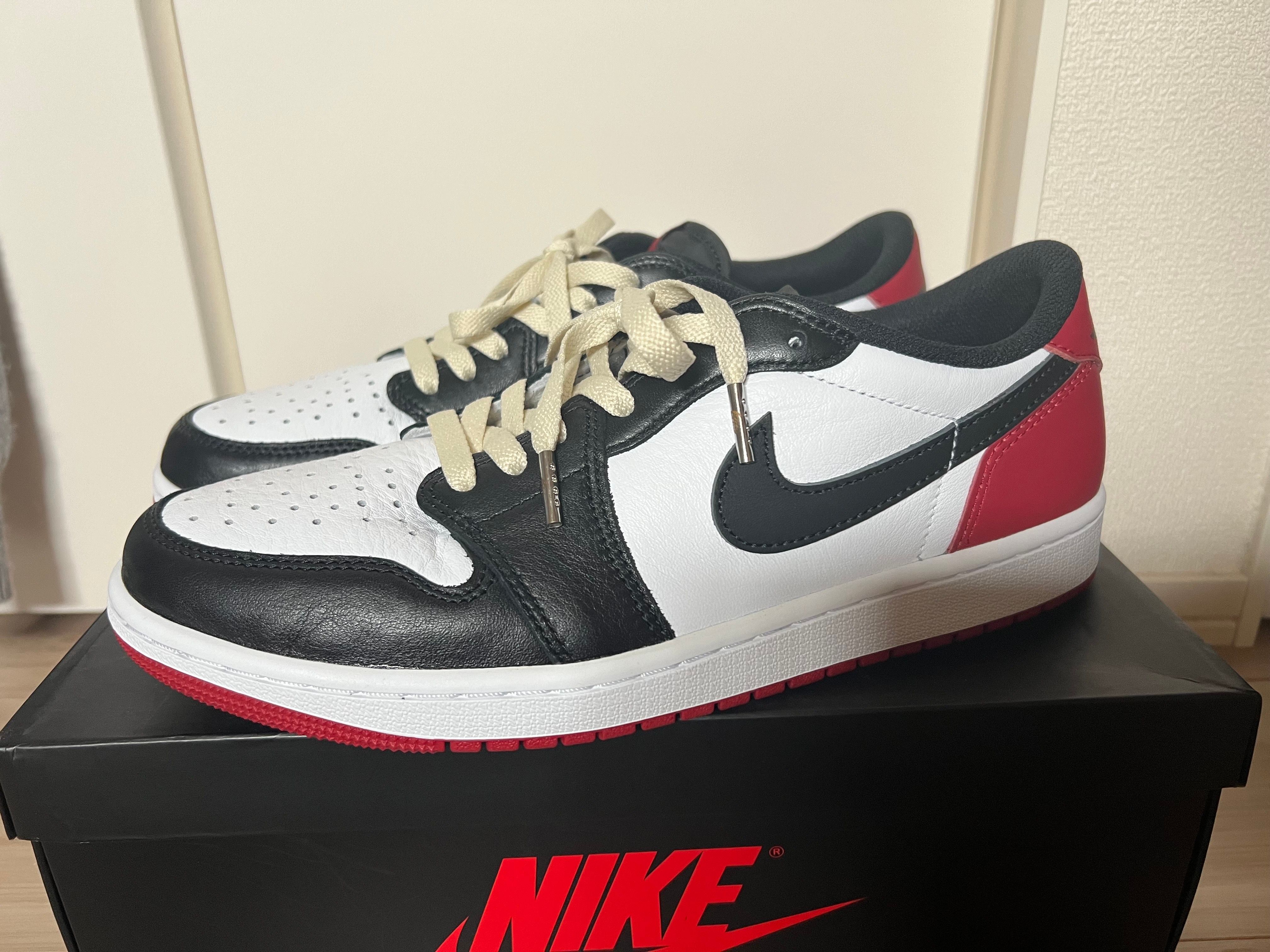 Nike Air Jordan 1 Retro Low OG "Black Toe"