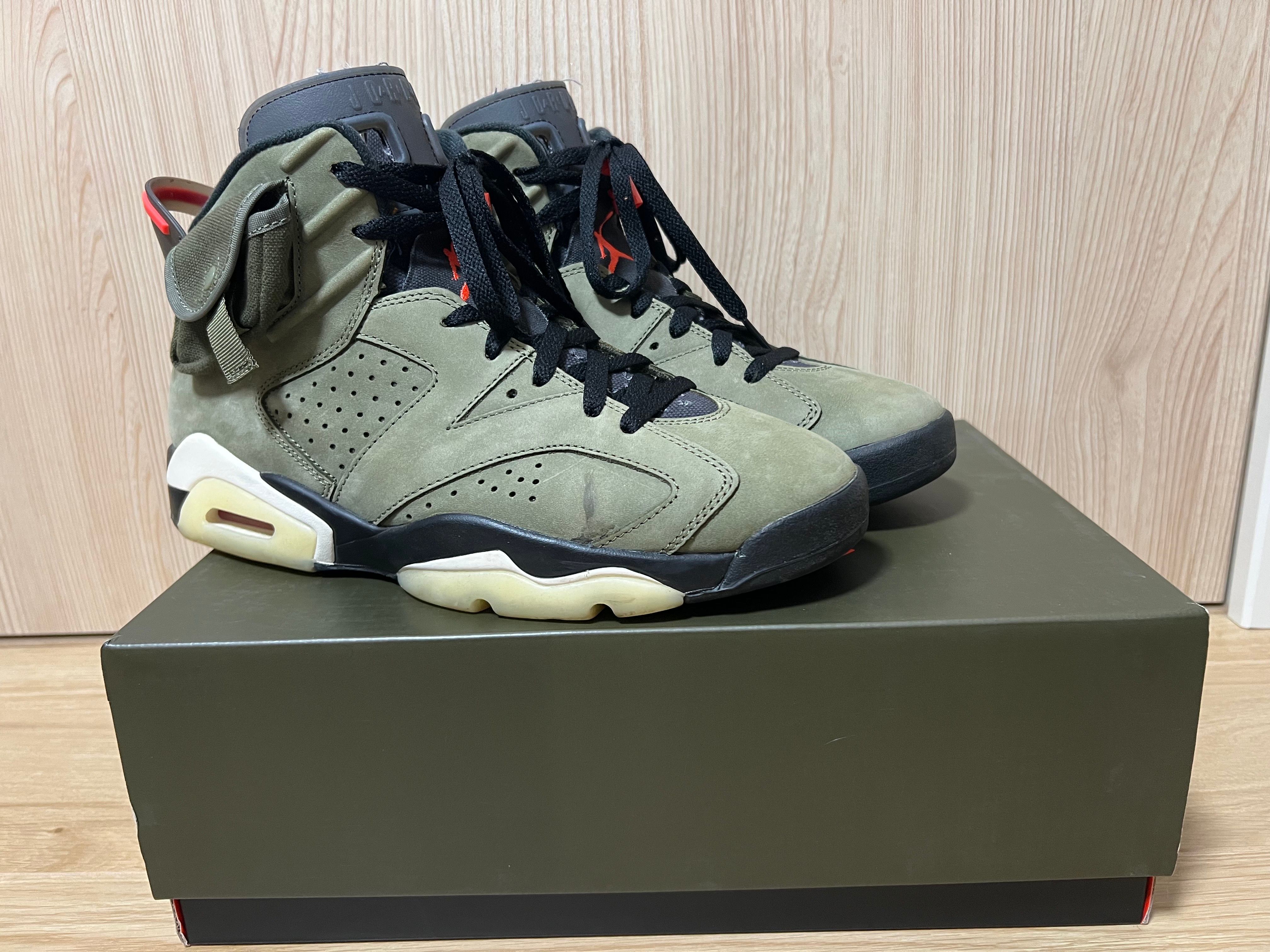 Travis Scott × Nike Air Jordan 6 Retro "Medium Olive"