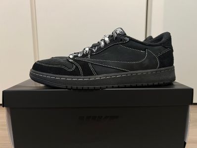 Travis Scott × Nike Air Jordan 1 Low OG SP "Black Phantom"