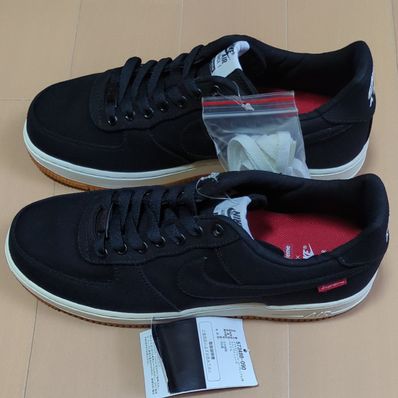 Supreme × Nike Air Force 1 Low Premium '08 NRG "Black"