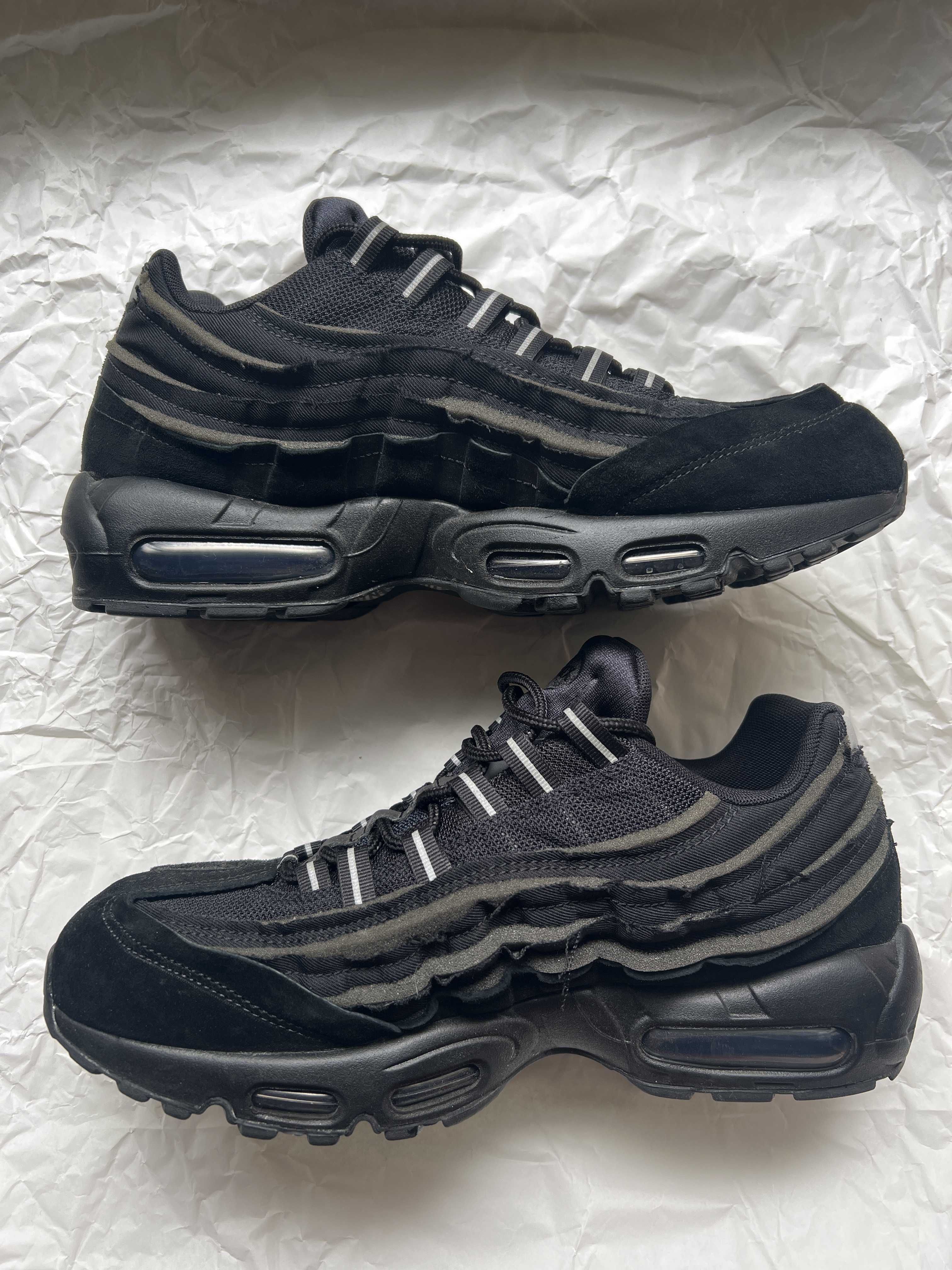 COMME des GARCONS × Nike Air Max 95 "Black"