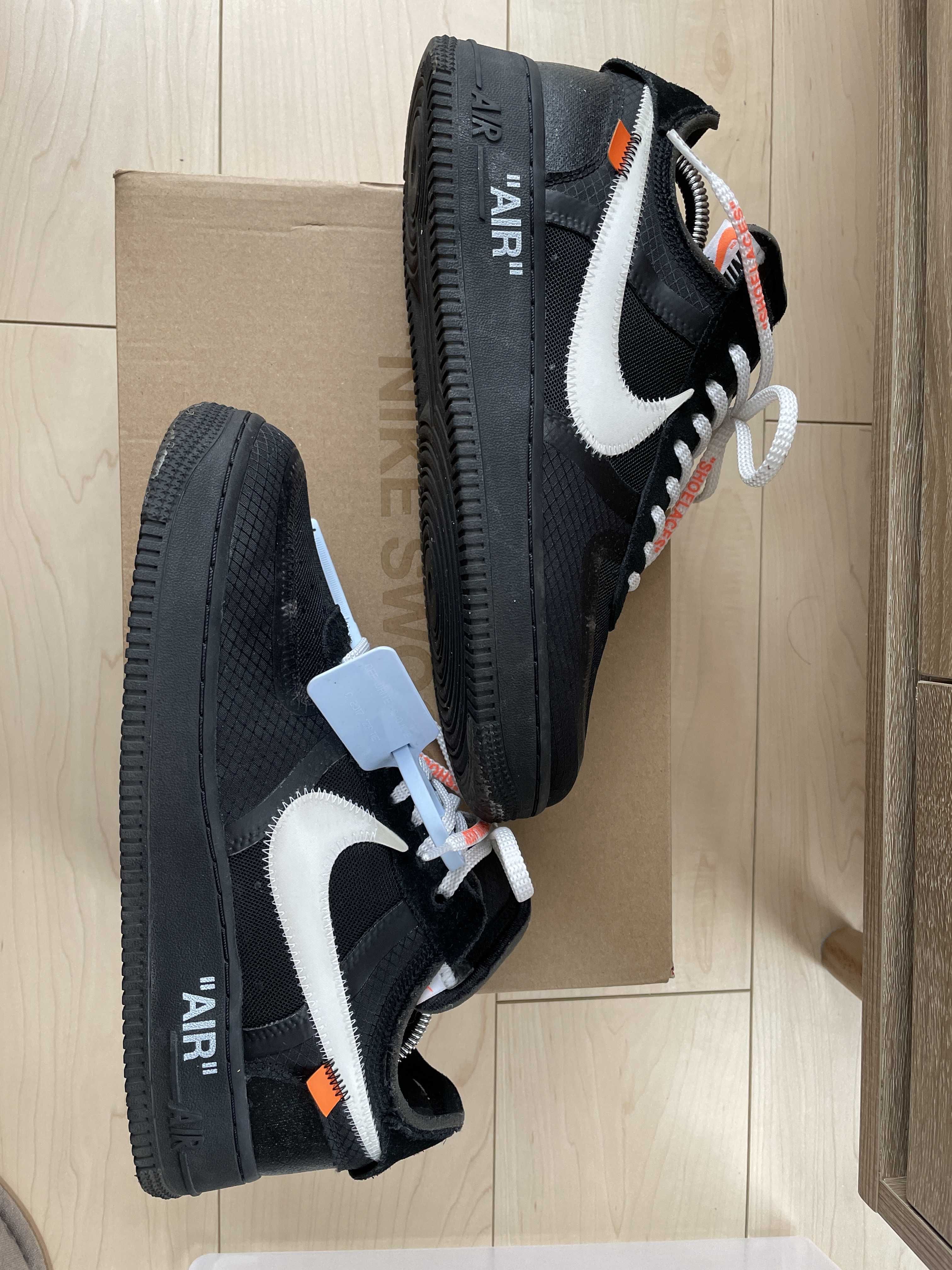 Off-White × Nike Air Force 1 Low "Black"
