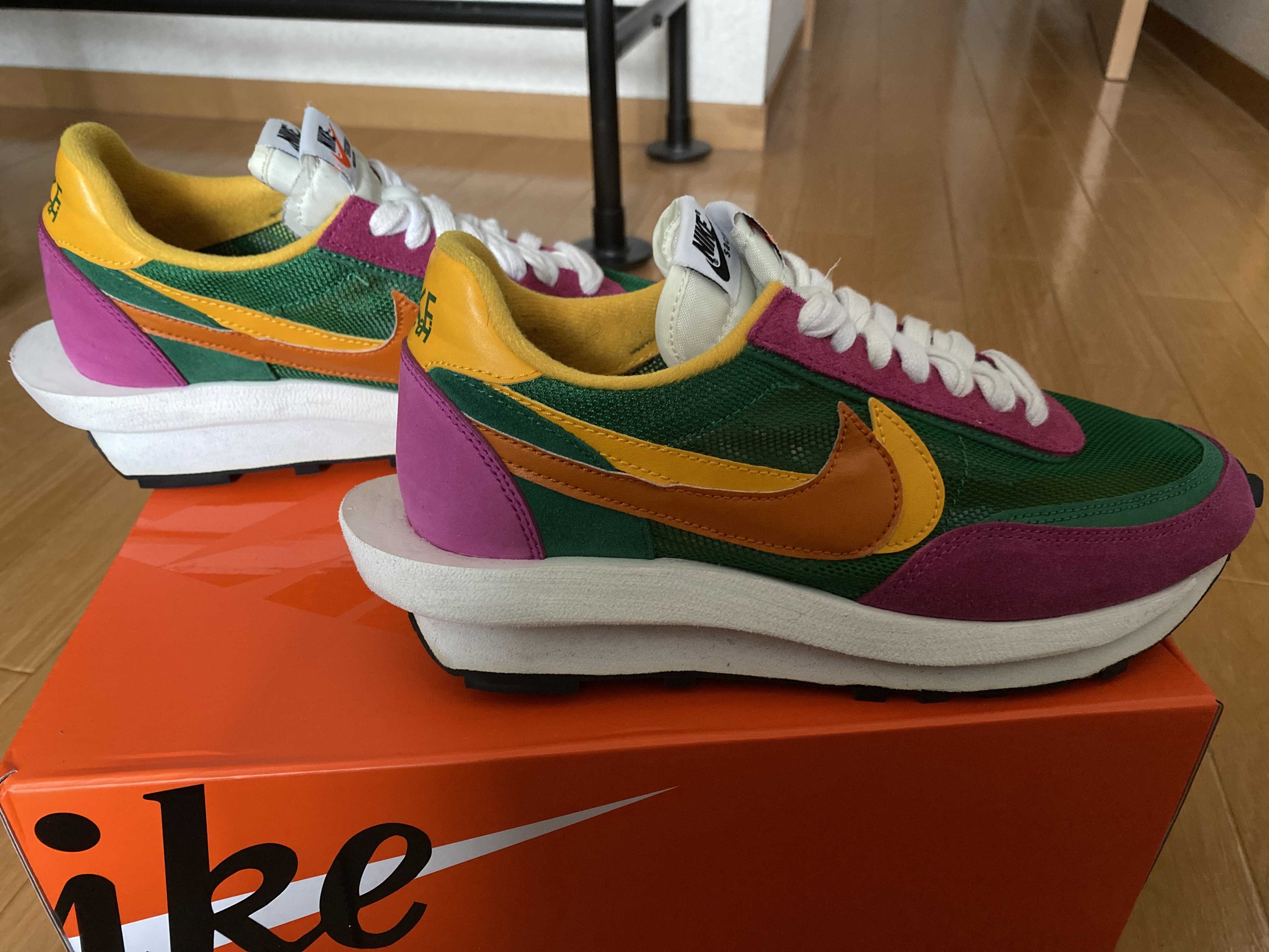 sacai × NIKE LDV WAFFLE "PINE GREEN"