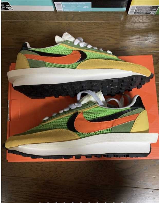 sacai × Nike LDV Waffle "Green"
