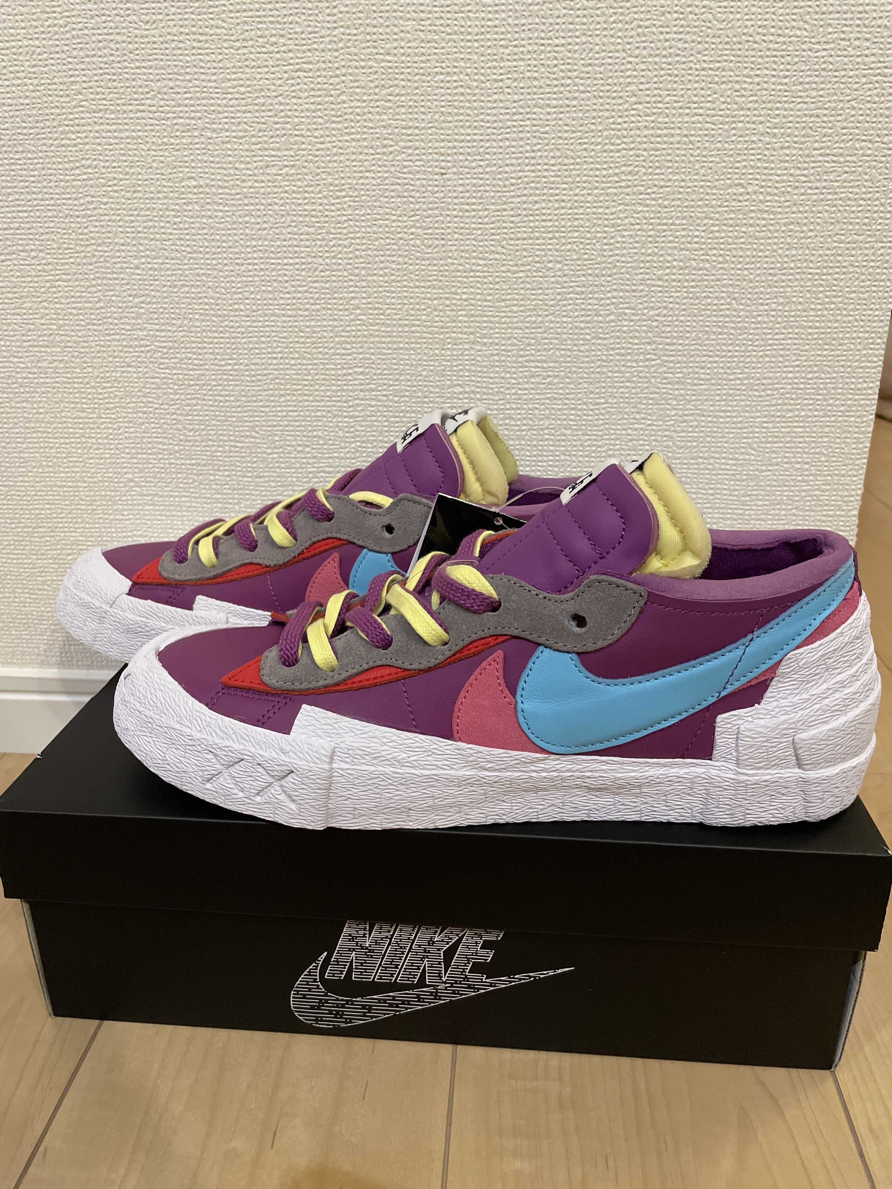 KAWS × sacai × Nike Blazer Low "Purple Dusk"