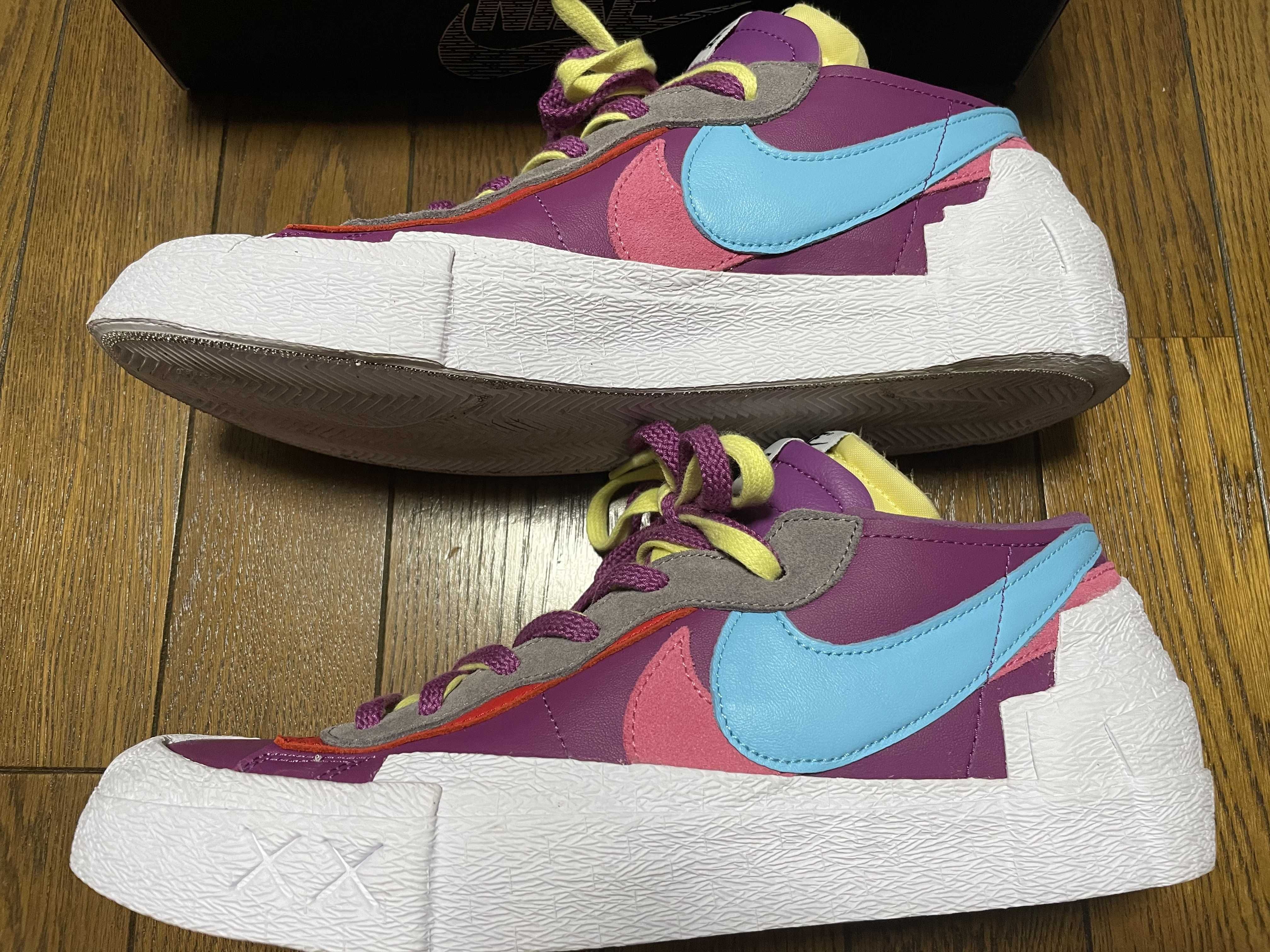 KAWS × sacai × Nike Blazer Low "Purple Dusk"