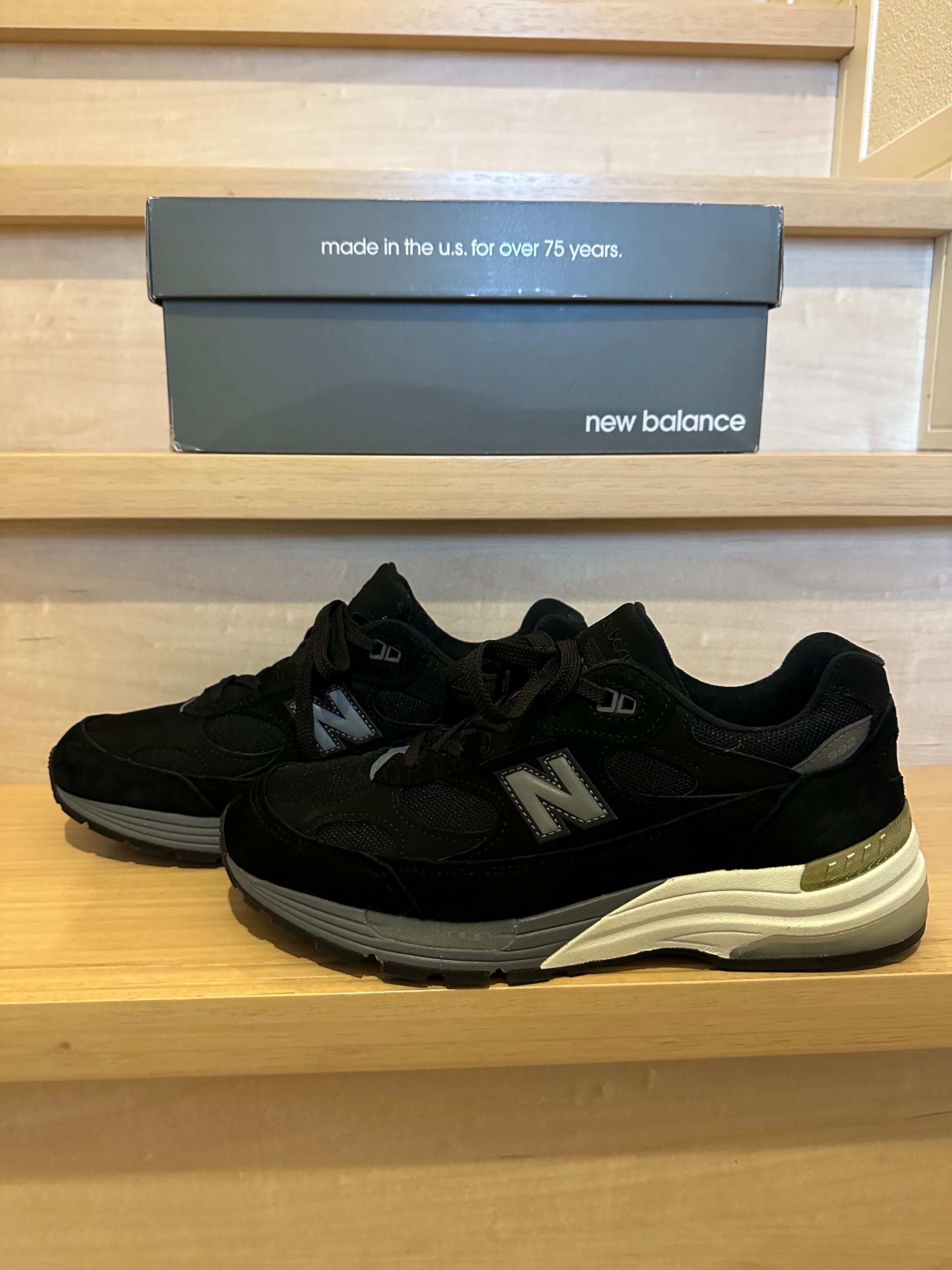 New Balance 992 Made in USA "Black"