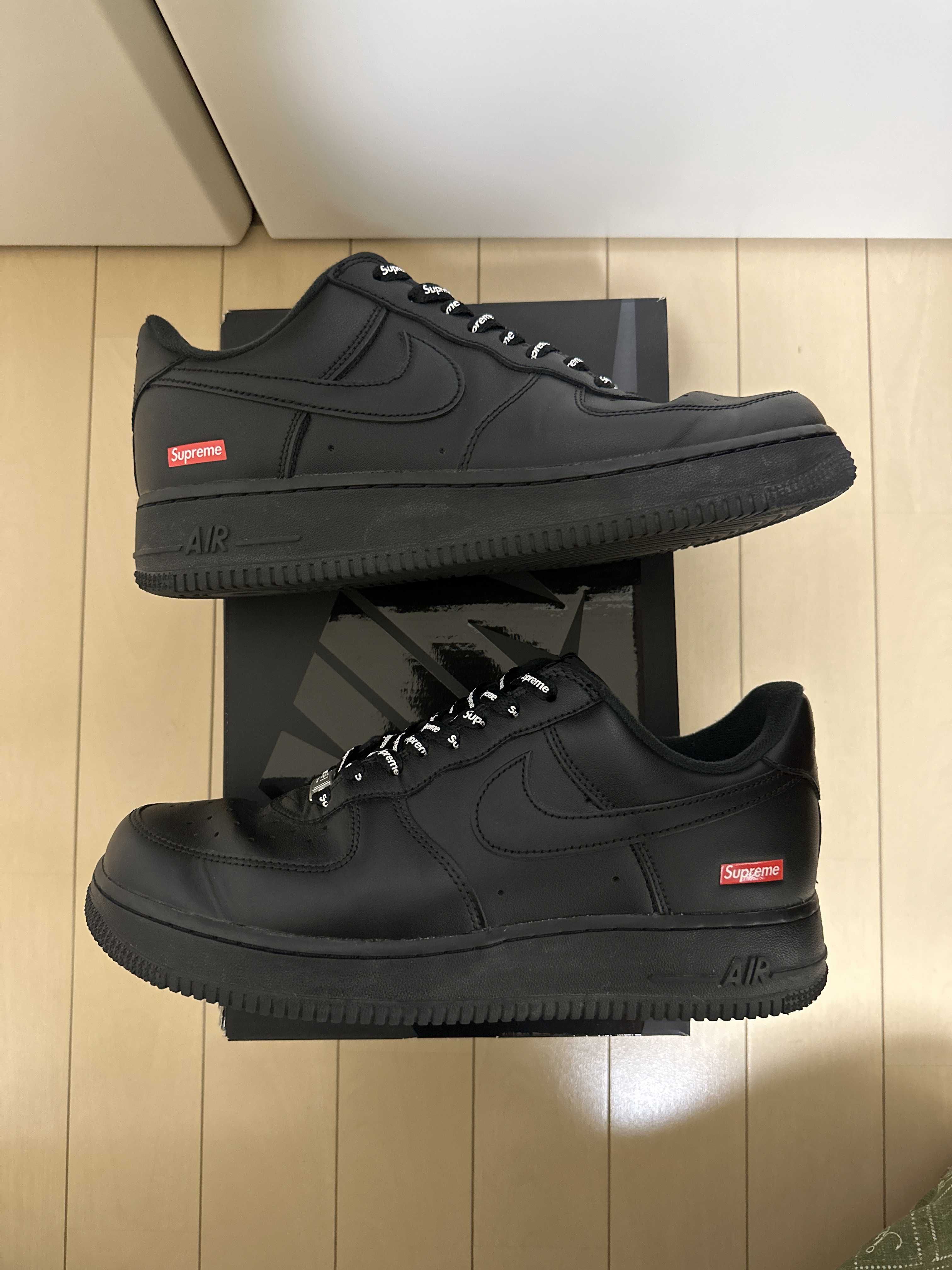 Supreme × Nike Air Force 1 Low "Black"