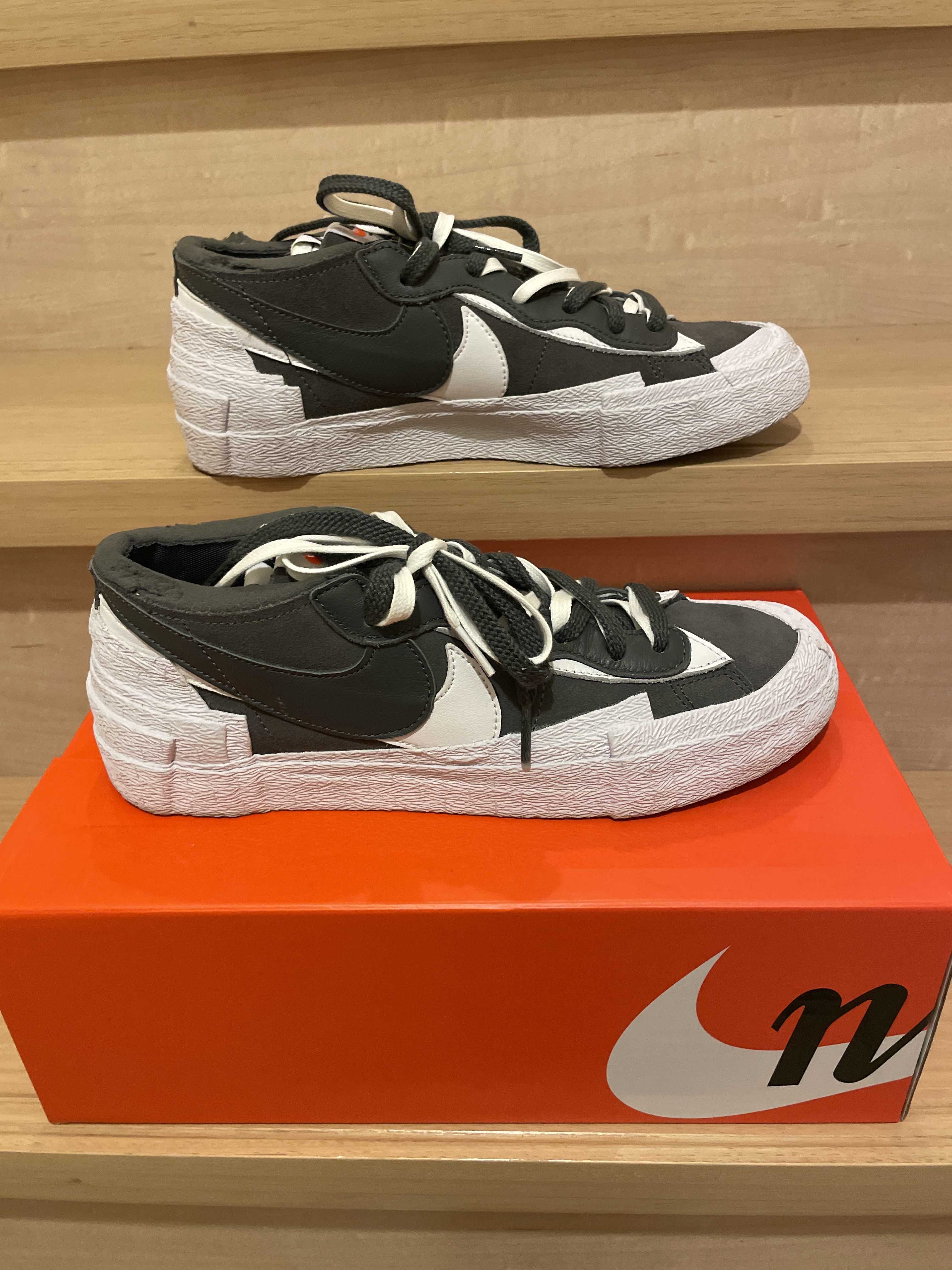 Sacai × Nike Blazer Low "Iron Grey"