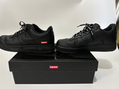 Supreme × Nike Air Force 1 Low "Black"