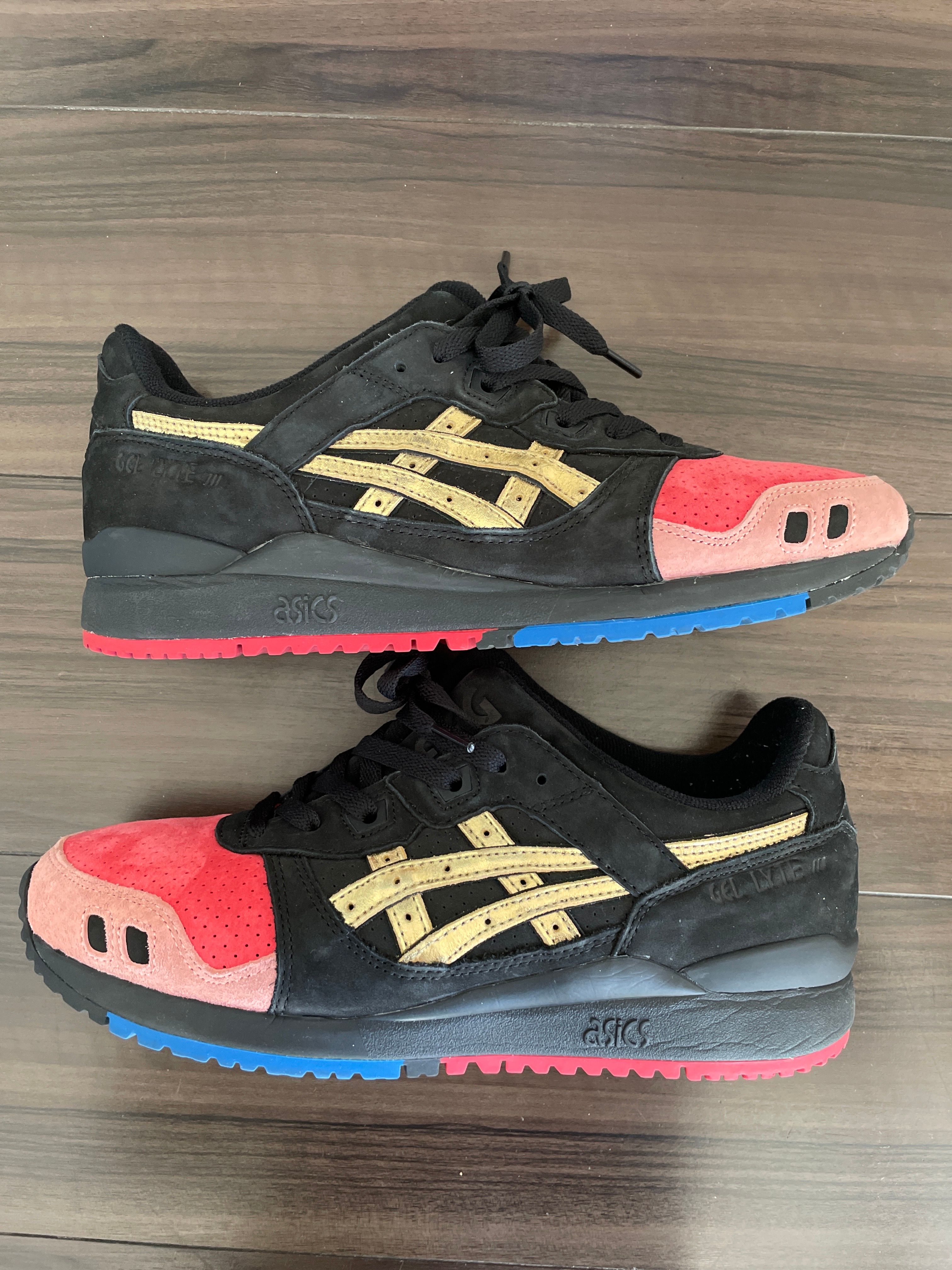 Ronnie Fieg × Asics Gel-Lyte III Tokyo Trio 252.1 "Black/Gold"