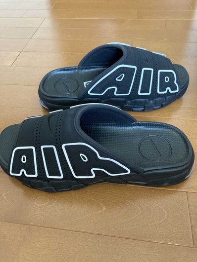 Nike Air More Uptempo Slide "Black" (DV2132-001/DV2137-001)