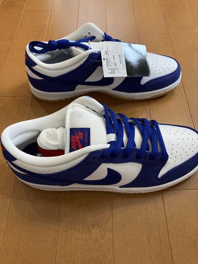 Nike SB Dunk Low "Los Angeles Dodgers/Deep Royal Blue"