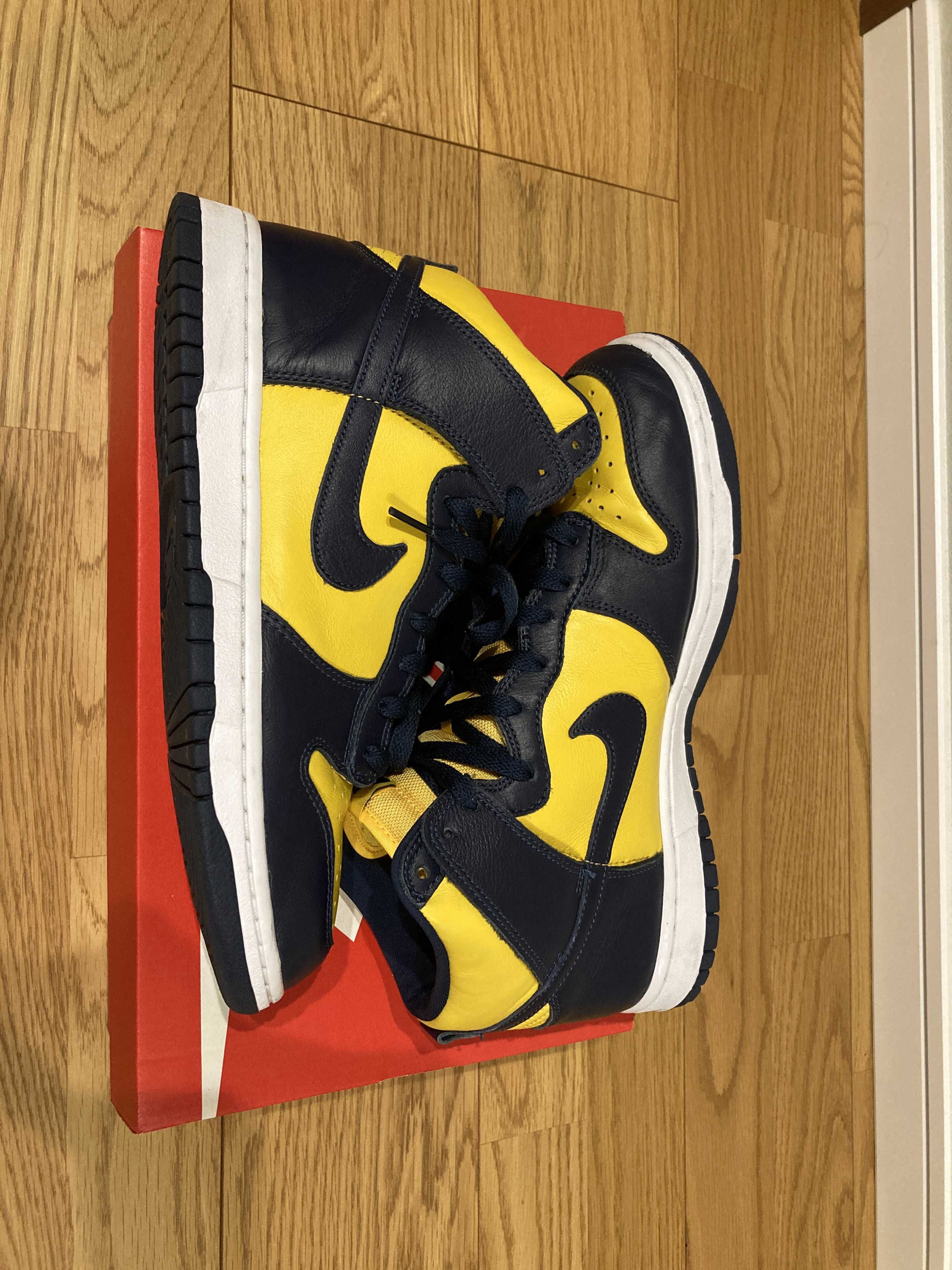 Nike Dunk High "Michigan"