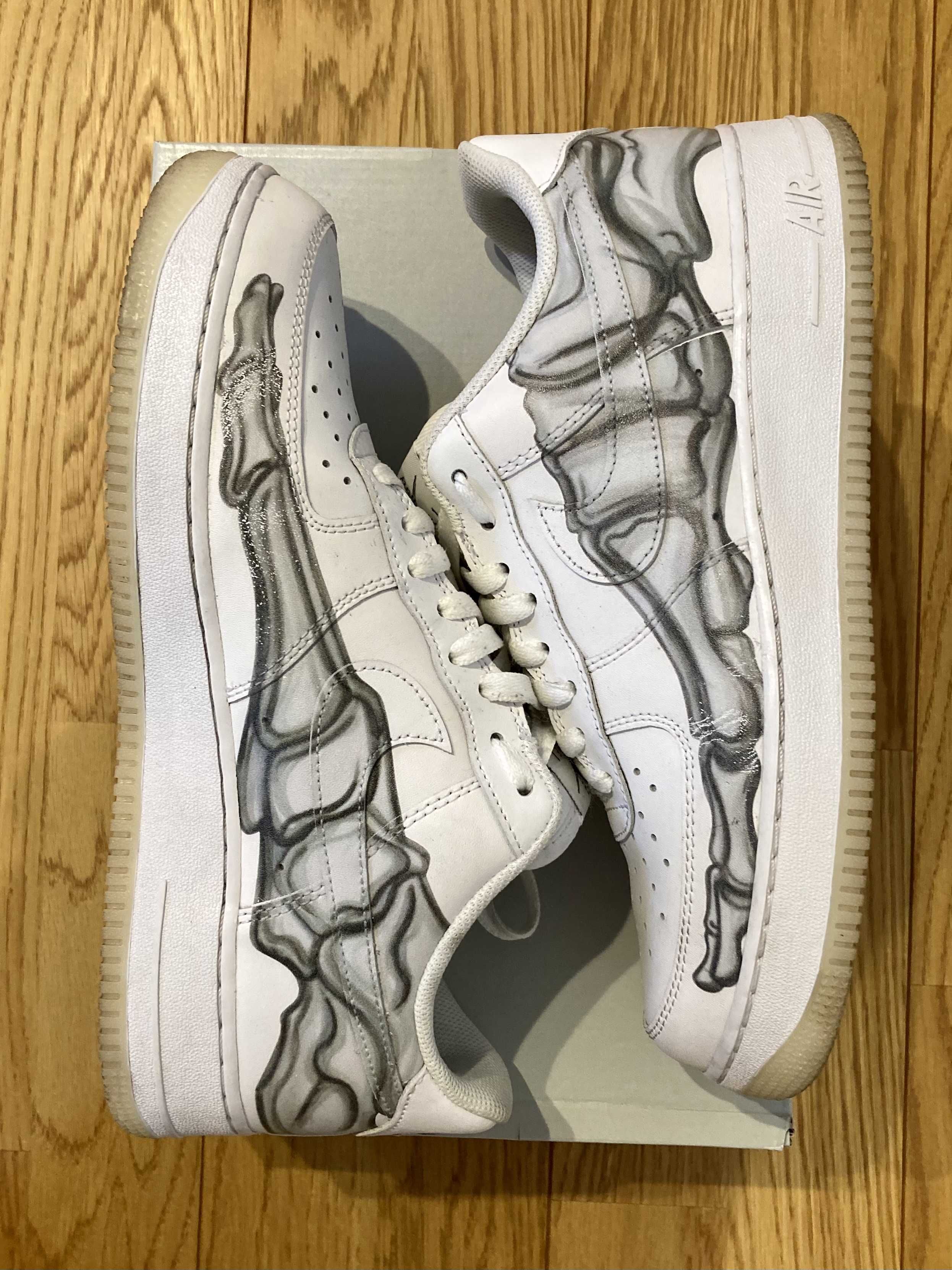 Nike Air Force 1 Low "White Skeleton"
