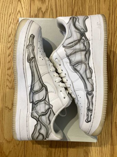 Nike Air Force 1 Low "White Skeleton"