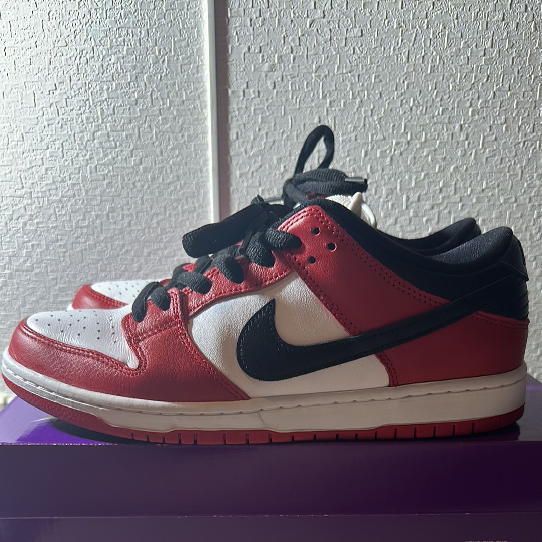 Nike SB Dunk Low Pro "J-Pack Chicago/Varsity Red and White"