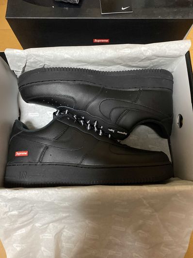 Supreme × Nike Air Force 1 Low "Black"