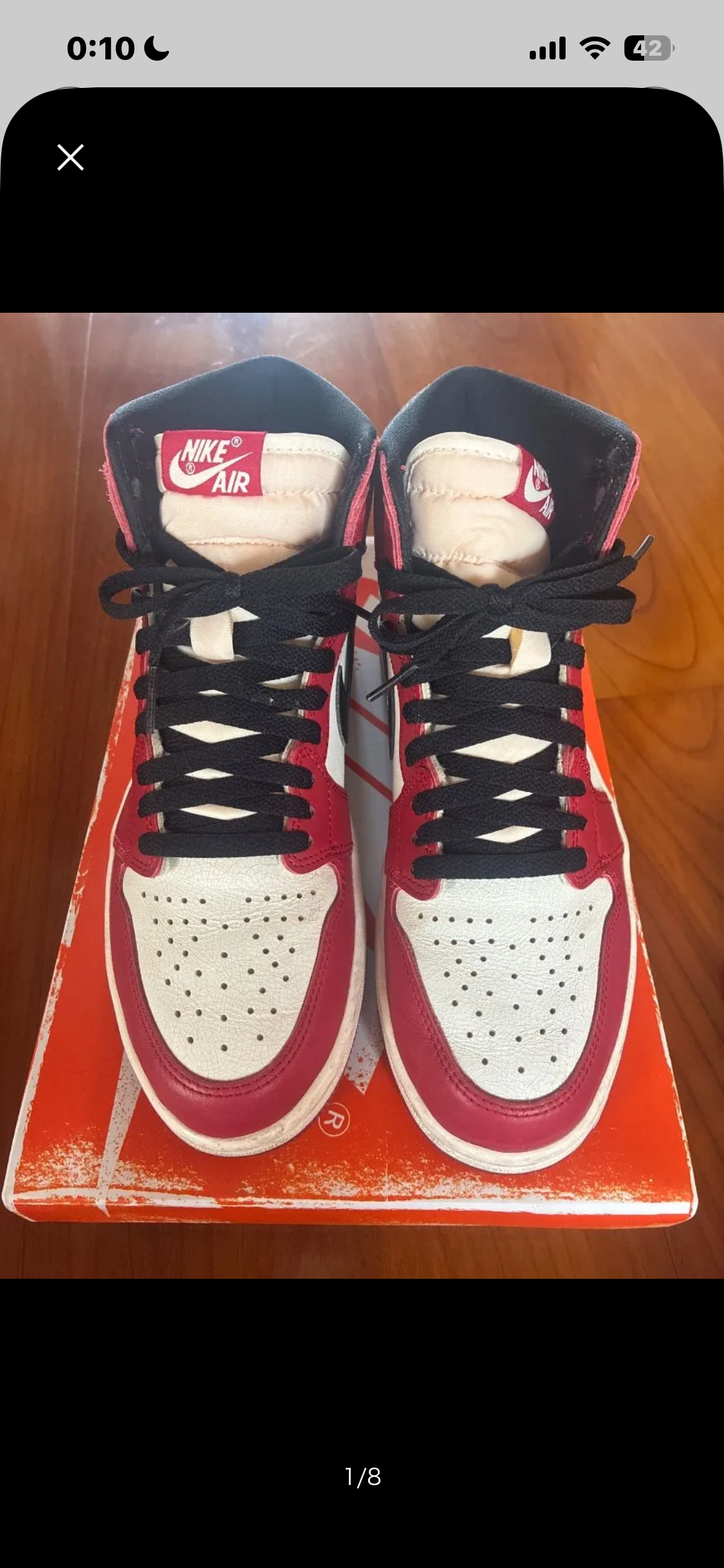 Nike Air Jordan 1 High OG "Lost & Found/Chicago"