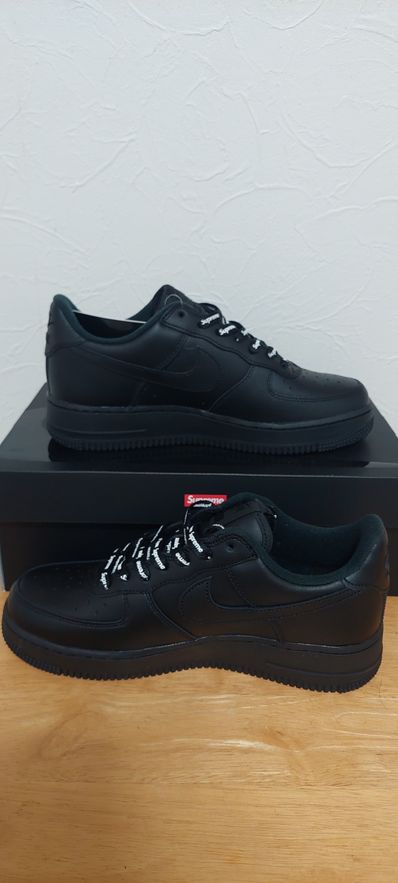 Supreme × Nike Air Force 1 Low "Black"