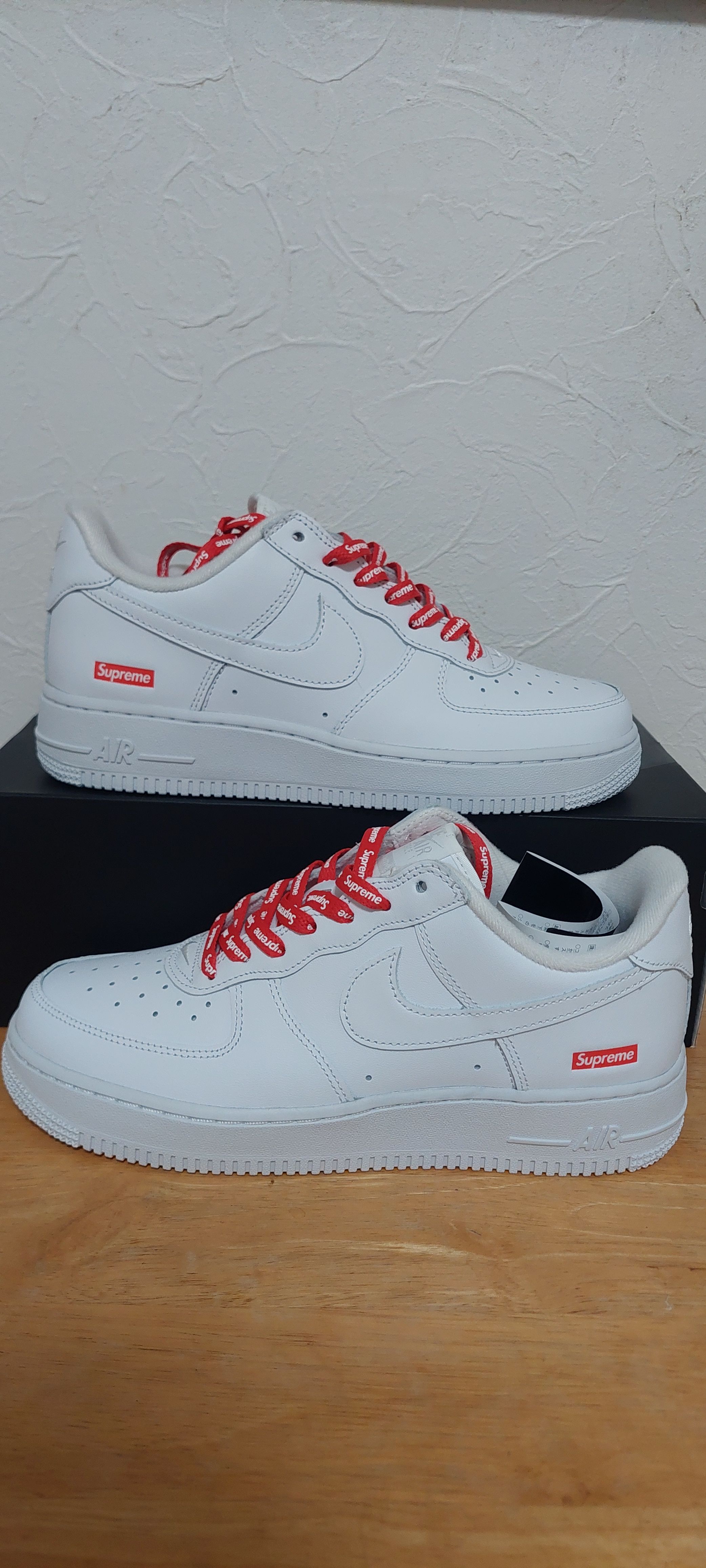 Supreme × Nike Air Force 1 Low "White"