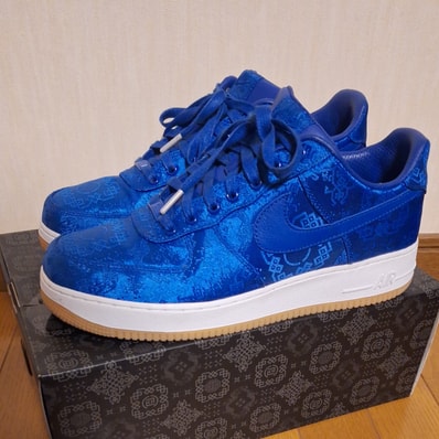 CLOT × Nike Air Force 1 Low "Blue"