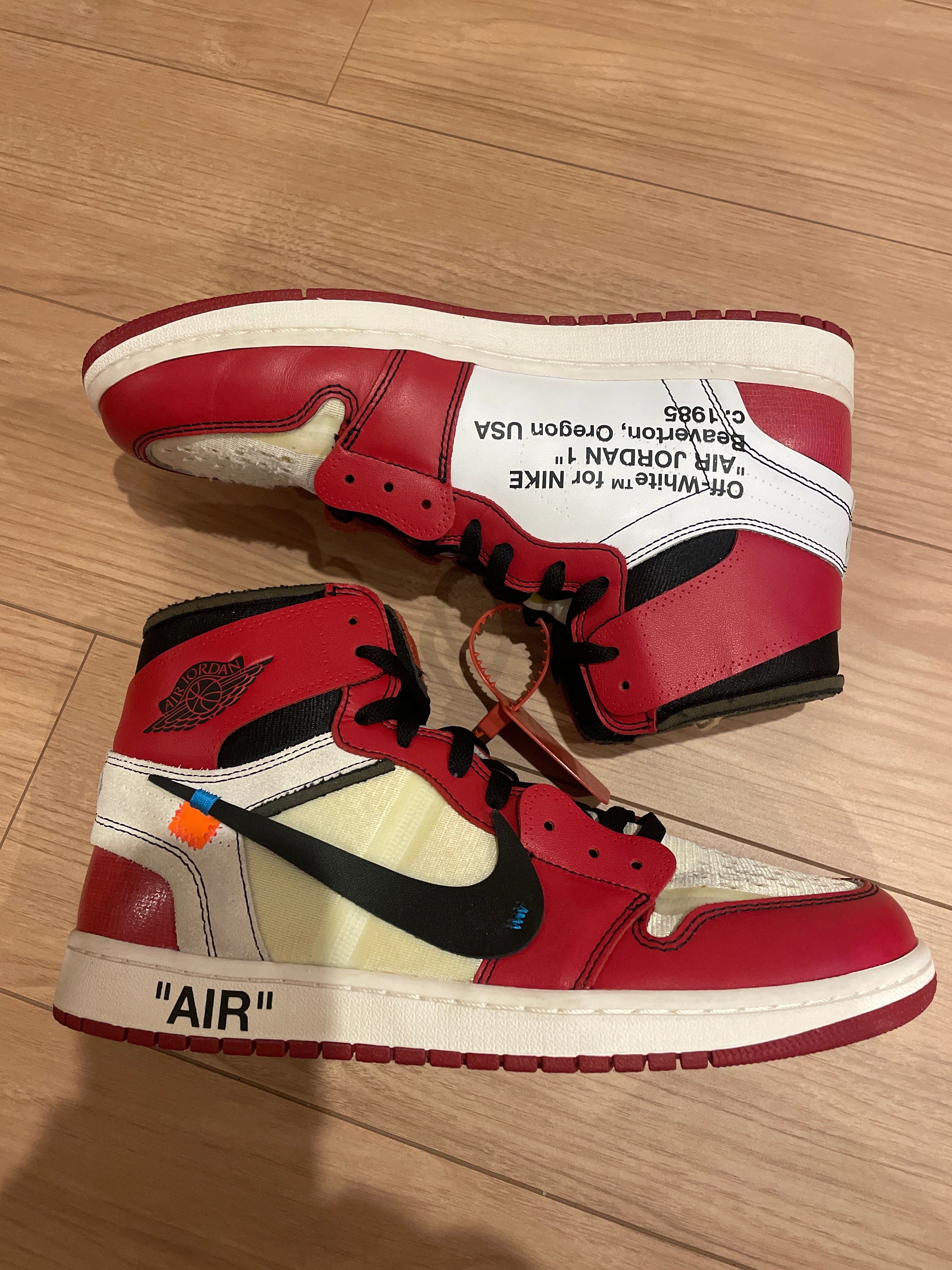 Off-White × Nike Air Jordan 1 Retro High The Ten "Chicago"