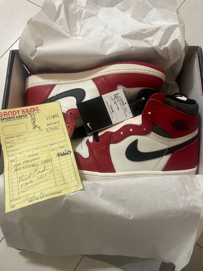 Nike Air Jordan 1 High OG "Lost & Found/Chicago"