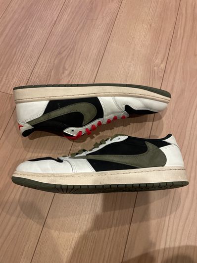 Travis Scott × Nike Women's Air Jordan 1 Low OG "Medium Olive"