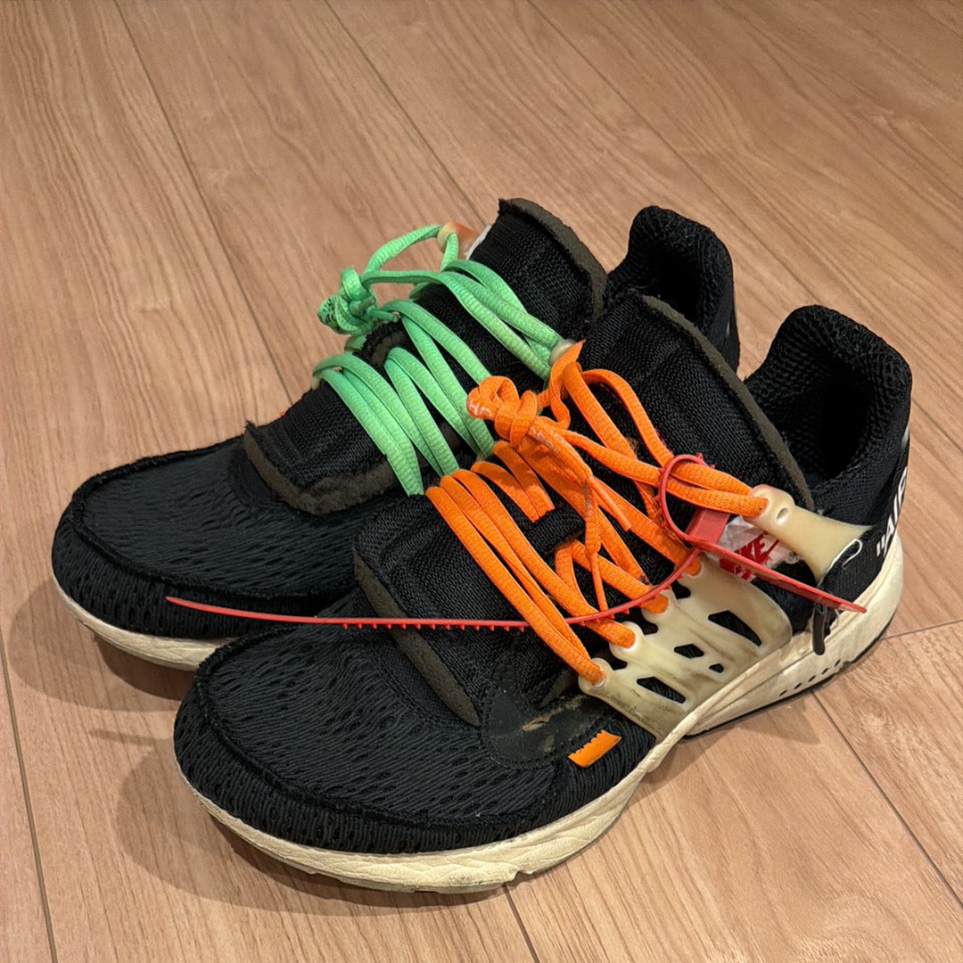 オフホワイト × ナイキ ザ・テン エアプレスト